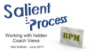 IBM BPM: Hidden Coach Views