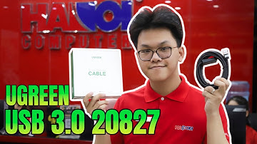 Trên Tay Và Đánh Giá Nhanh Cable USB 3.0 Nối Dài 10m Nguồn Micro USB Ugreen