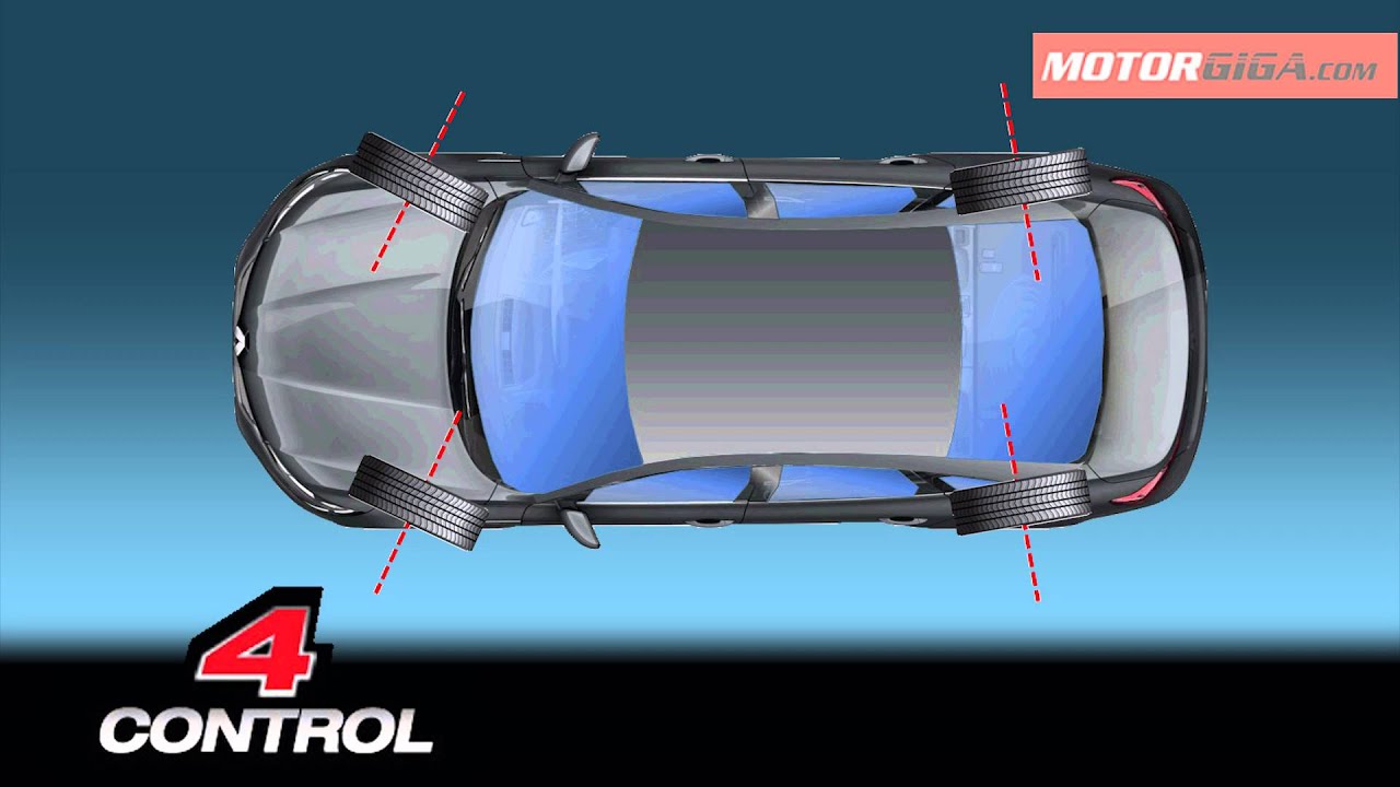 4control de Renault (Cuatro ruedas directrices)