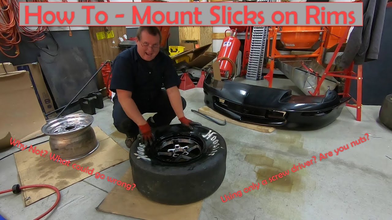Wats Racing Slick How To - Install Racing Slick on Rim - So easy a Monkey like me can do ...