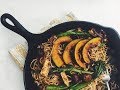 VEGAN CHOW MEIN WITH KABOCHA SQUASH RECIPE?! | LIVE EP #4 | hot for food