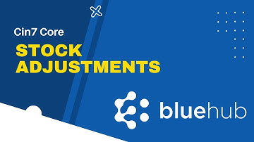 Cin7 Core - How to Manage Stock Adjustments