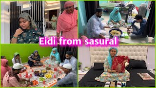 Sasural ke taraf se Eid gifts 🎁 | Last sehri & iftari in Maudaha | Ramadan vlog