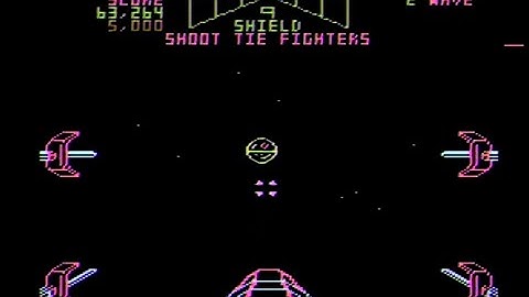 Star Wars The Arcade Game Atari 8 Bit 400 800 XL XE Longplay Gameplay Only