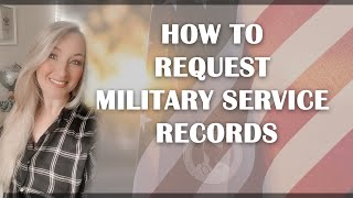 How to Request In Service Medical Records for VA Disability Claim - eVetRecs Request Process