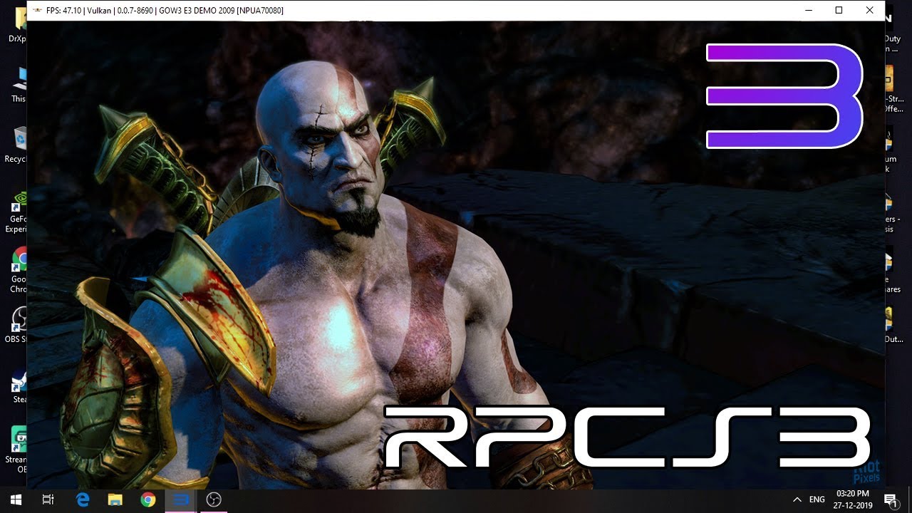 god of war 3 pc help sugestion