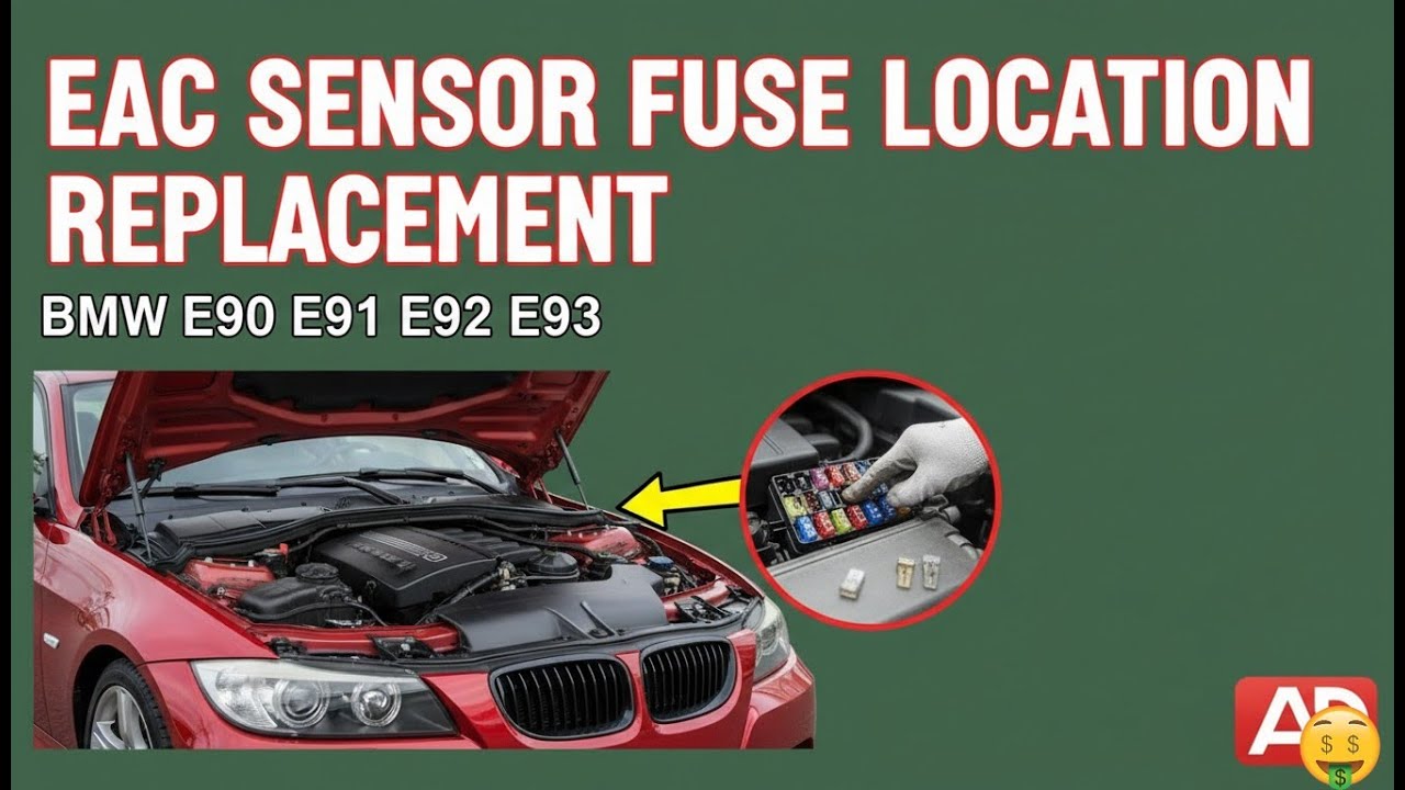 FIX BMW E90/E92 EAC SENSOR FAULT! Fuse Location & Easy DIY Replacement ...