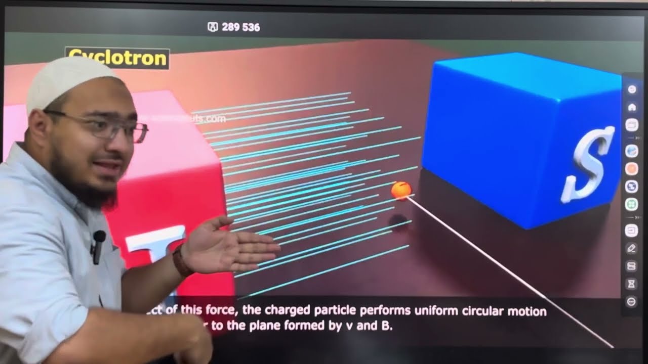 L2 | Cyclotron Motion | Magnetic field due to electric current | HSC | MH board | Aamir sir 