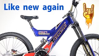 The story of Tomac 204 Magnum | Full Restoration of retro downhill bike |