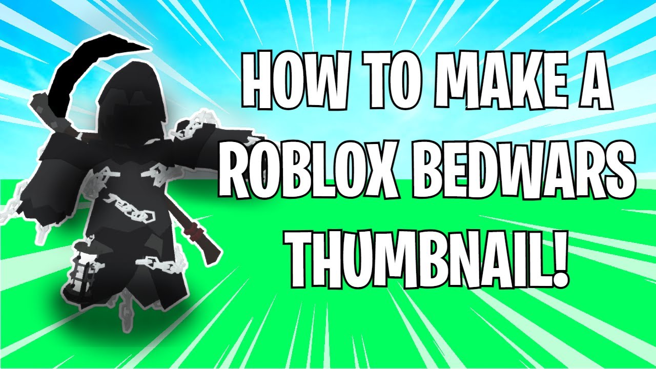 Make you a professional roblox bedwars thumbnail by Jc6666