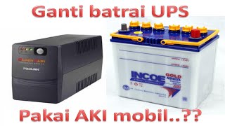 Modifikasi UPS Agar Bisa Online 5X Lipat atau 10X Lipat Tahan Lama | APC 1100