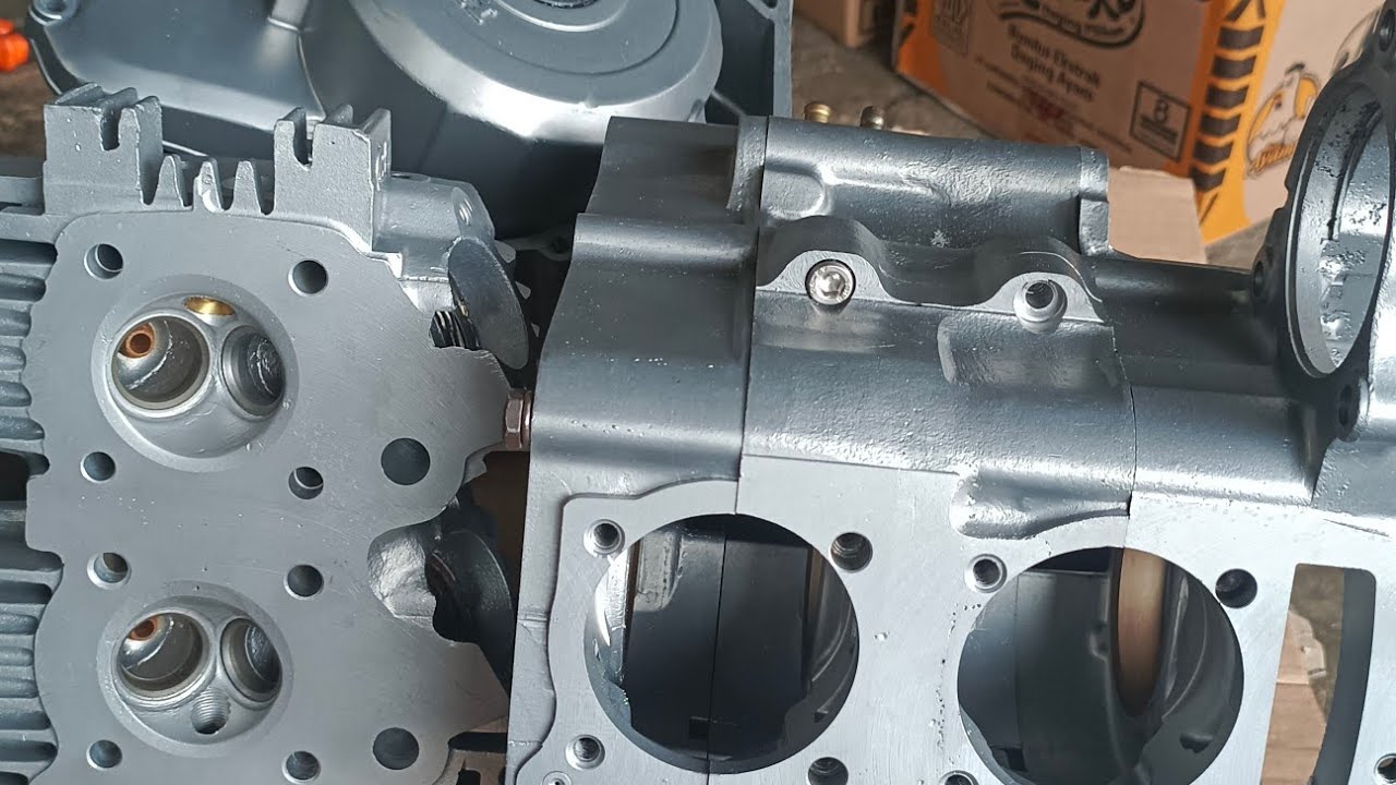 merubah mesin honda grend 2silinder