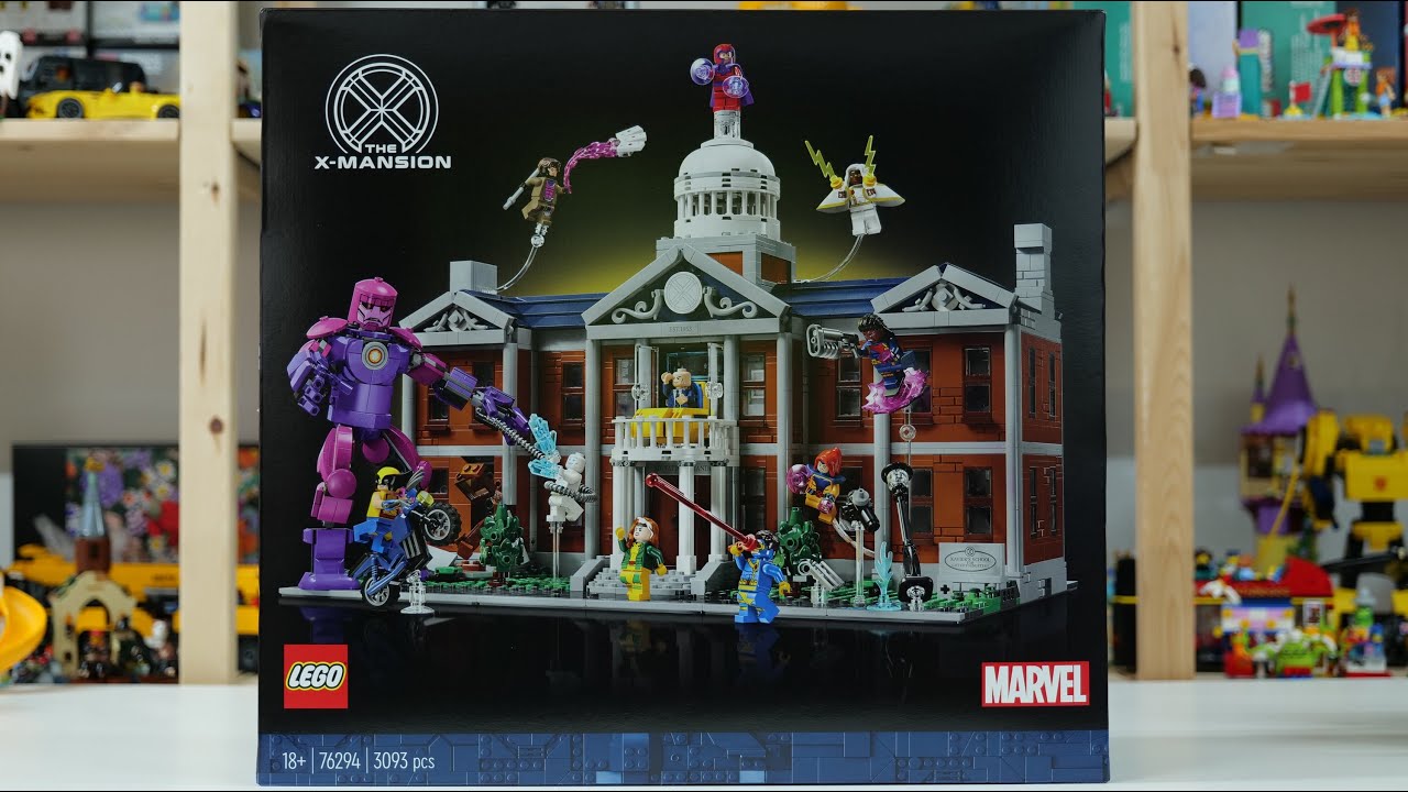 LEGO Marvel Super Heroes 76294 X-Men : The X-Mansion - LEGO Speed