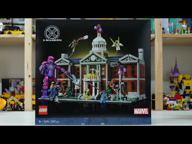 LEGO Marvel Super Heroes 76294 X-Men : The X-Mansion - LEGO Speed