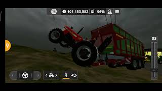 Swaraj 969FE Turbo Fail Trolley Pulling Power ⚡ Farming