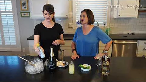 How to Make an Old Cuban - Simply Jocelyn Cocktails