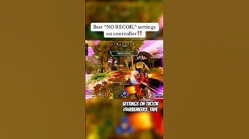 How to get less recoil in Apex legends!! #apexlegends #apex #prosettings #gaming #norecoil #fyp