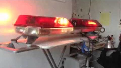 Code 3 MX7000 Lightbar Conversion to LED - TEASER