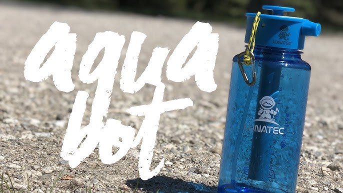 AQUABOT: Makes Your Water Bottle Spray 25 Feet! by Lunatec — Kickstarter