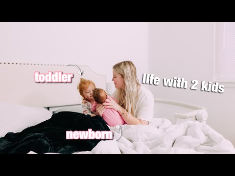 A Realistic Morning With My Toddler and Newborn