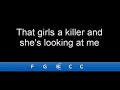 Bad Feeling lyrics chords
