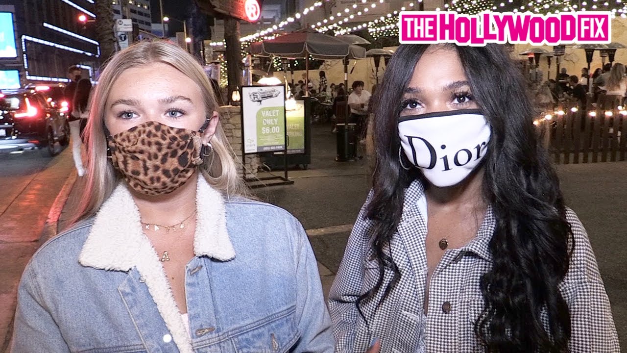 Teala Dunn & Katie Sigmond Speak On Bryce Hall & Tessa Brooks Dating Rumors & More At Saddle Ranch