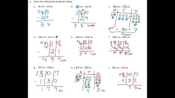 Solving Problems Using Subtraction Strategies | Bluebonnet Math Module 2 Lesson 25