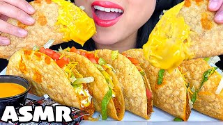 Asmr New Cheesy Crunchy Tacos From Taco Bell Mukbang Eating Sounds Eating Show Asmr Phan
