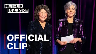 Cheers to Jane and Lily aging like fine…margaritas | Jane Fonda \& Lily Tomlin: Ladies Night Live