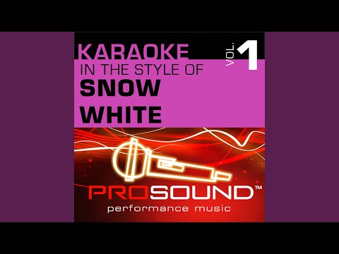 I M Wishing Karaoke Instrumental Track In The Style Of Snow White