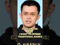 CZ at Davos: Here, I Want to Offend Traditional Banks