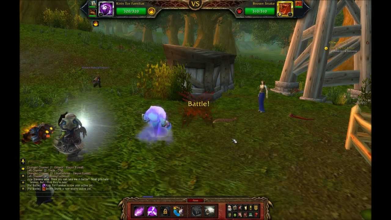 Pokem....... WoW Pet Battles Overview [Mists of Pandaria Part 1]