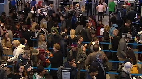 Air travelers stranded and frustrated by cancellations, delays