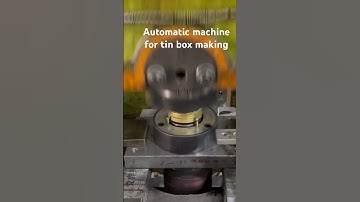 Auto-Machine for tin box making #custom #manufacturing #tinbox #factory #madeinchina