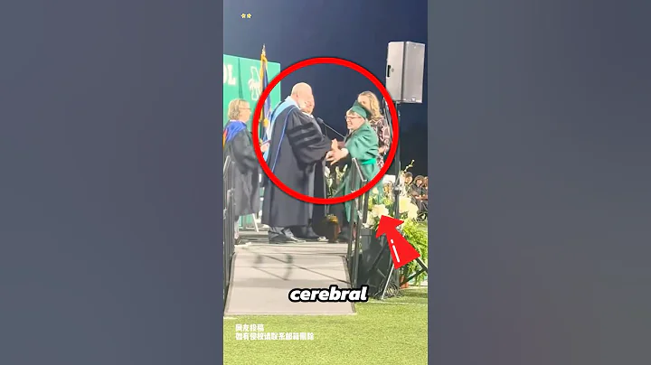 Boy accomplishes the impossible at graduation.#shorts