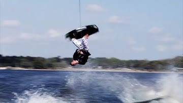 Toeside Back Roll To Revert With Danny Harf (Front View) - Quick Clip