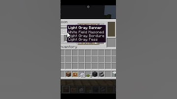 How to make a Silver Play Button #shorts #minecraft