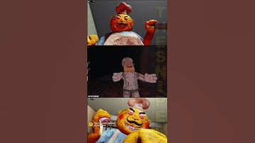 PAPA PIZZA VS MR MIX JUMP SCARED #obby #roblox #shorts