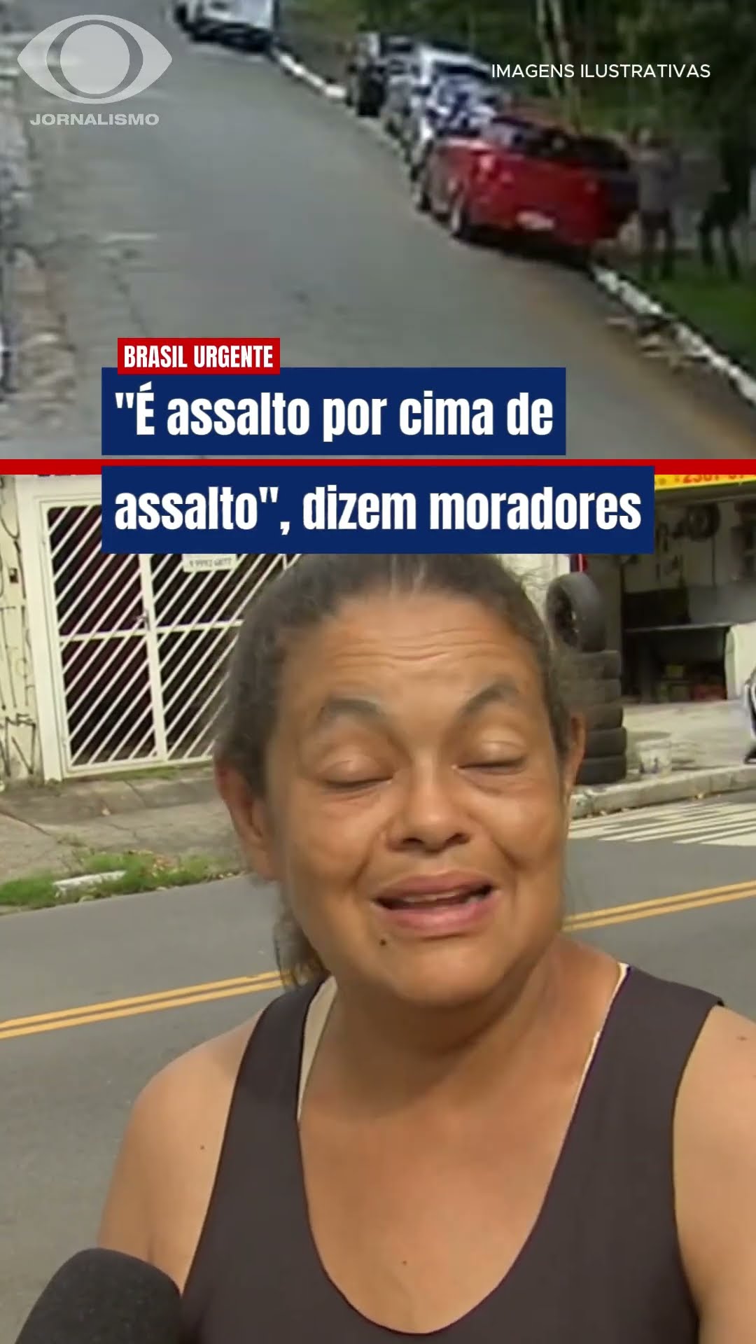 Moradores desabafam sobre violência em São Paulo #shorts