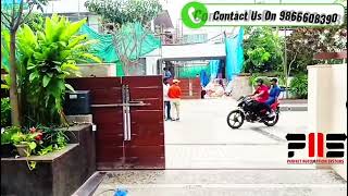 Automatic Sliding Gate with Remote Control