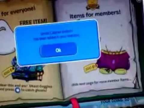 How to become a ghost on club penguin