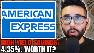 American Express High Yield Savings Review: Pros Cons  Best High Yield Savings Accounts 2024 | AMEX