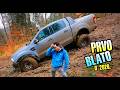 Preko gora i planina - išli na Platak kroz šumu i blato...4x4