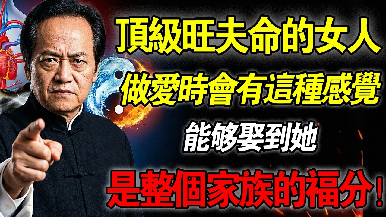 倪海廈：這種女人是頂級「旺夫」命！娶了她是幾輩子的福氣！#中醫養生 #經方 #宮寒 #旺夫命