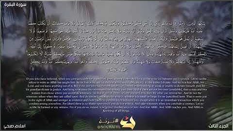 سورة البقرة 🌺 صفحة 48 الآية 282  يلا نحفظ قرآن كريم