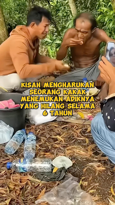 A touching story of a brother finding his sister‼️