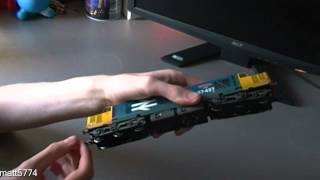 Weathered Bachmann Class 37 37427 "Bont Y Bermo" in BR Large logo blue Review
