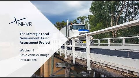 Basic Vehicle and Bridge Interactions