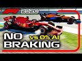 Can You Beat 0% AI WITHOUT BRAKING on the F1 2020 Game?!