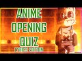 GUESS THE ANIME OPENING QUIZ - LYRICS EDITION - 40 OPENINGS